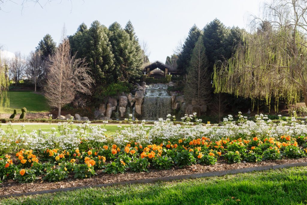 The Sunken Garden at Hunter Valley Gardens