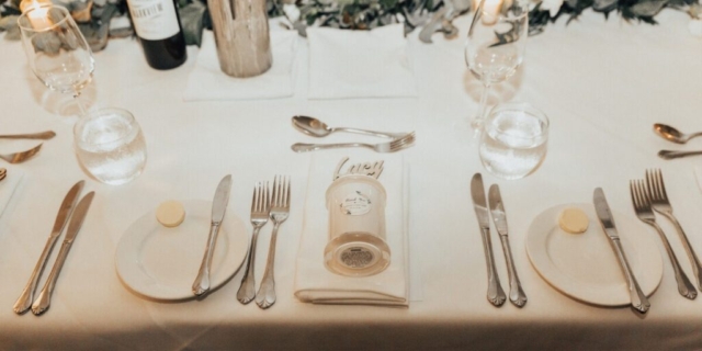 Stunning Wedding table setting