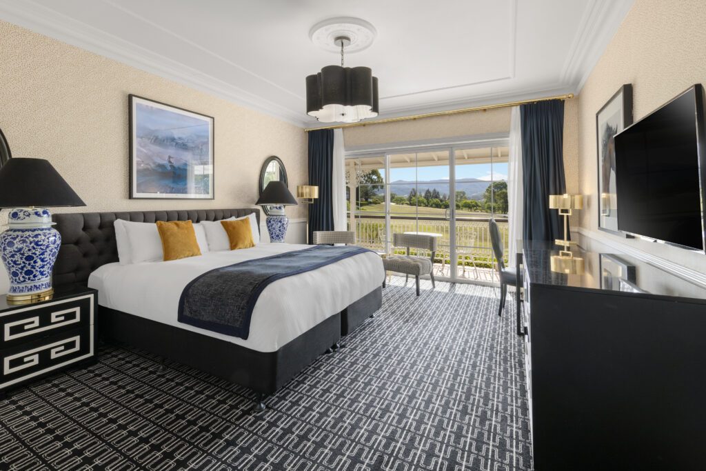 King Grand room with valley views at voco Kirkton Park Hunter Valley