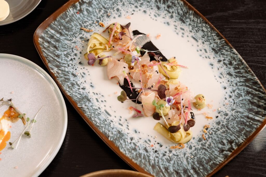 Hiramasa kingfish crudo at Locavore