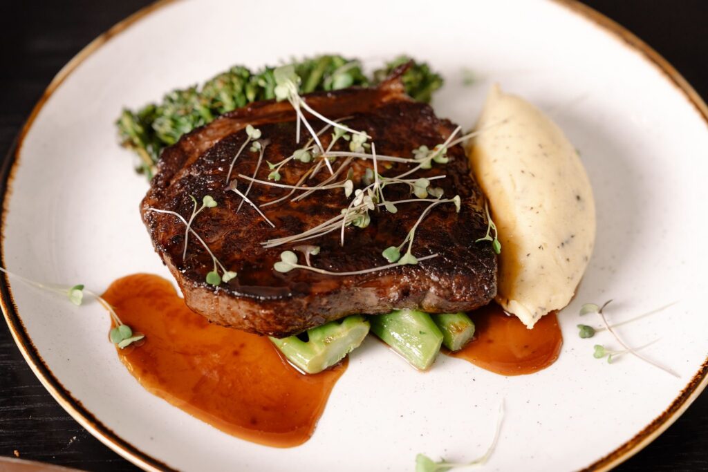 Hunter Valley beef scotch fillet with truffle potato at Locavore